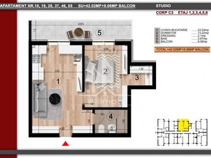 Apartament 2 camere Metrou Berceni, Biruintei 2 camere tip studio