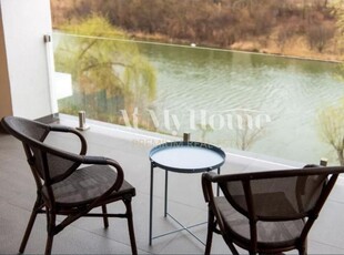 Apartament exclusivist de 2 camere cu vedere la lac, parcare, Pipera