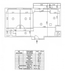 Piata Sudului - Nitu Vasile | 3 Camere | Etaj intermediar | Balcon | Renovat |