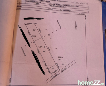 Teren intravilan-extravilan în Curtea de Argeș 1939mp