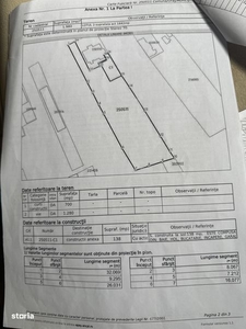 Teren central 1980 m2 cu potential costructie blocuri 693 m2 pe nivel