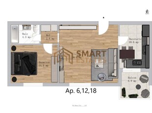 2 Camere Zona Metalurgiei , direct dezvoltator , predare martie 2025