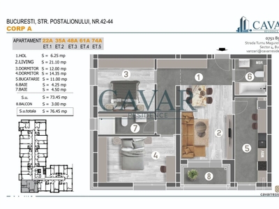 Casa cu etaj tip duplex de vanzare Santana de Mures,Mures