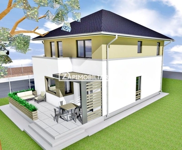 Casa 4 camere la asfalt 150 mp,500 mp teren 0% comision