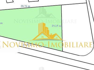 NOVISIMO-IMOBILIARE: TEREN INTRAVILAN IN ZONA CENTRALA de vanzare