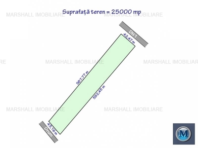 Teren intravilan de vanzare in Baicoi, zona Exterior Vest, 25000 mp