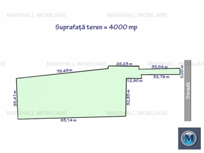 Teren intravilan de vanzare in Ogretin, 4000 mp