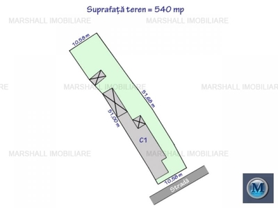 Teren intravilan de vanzare, zona Marasesti, 540 mp