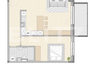 Apartament 2 camere - Finisat Premium | Zona Parcul Feroviarilor