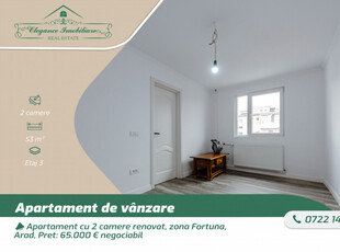 Apartament cu 2 camere renovat