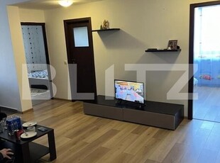 Apartament mobilat si utilat, 3 camere, parcare, zona Terra