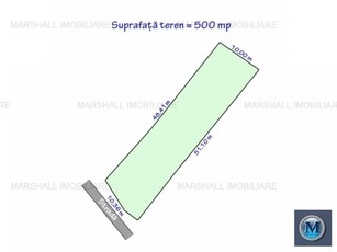Teren intravilan de vanzare in Cocosesti, 500 mp