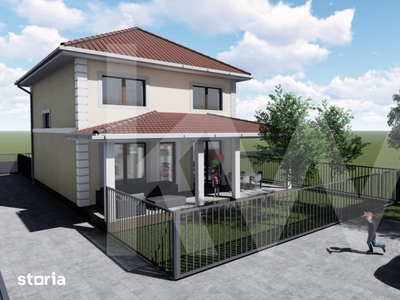 Casa single in Selimbar - design modern, spatioasa si luminoasa!