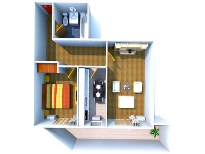 2 camere, decomandat, 66 mp, de vanzare apartament nou in zona Nicolina, Prima statie - la bulevard, Cod 150383