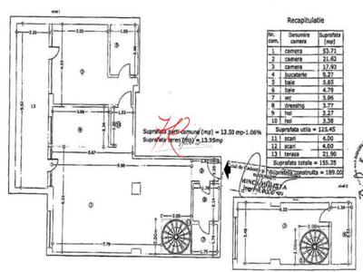 Vanzare apartament lux 3 camere mobilat, Herestrau