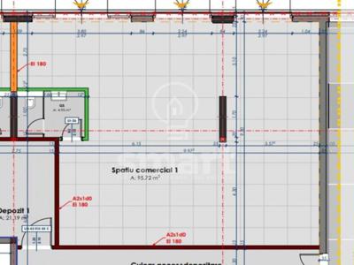 Spatiu comercial 106 mp zona semicentrala