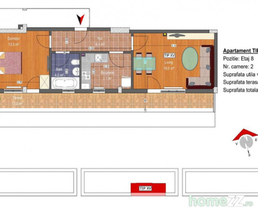 Apartament 2 camere