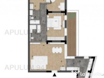 Apartament 4 camere 107mp | Licurg 2 | Cartierul Armenesc