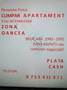 Apartament Oancea 2 camere, comision negociabil