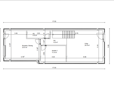 Apartament 3 camere Titan, Potcoava, 7 minute metrou si parc IOR