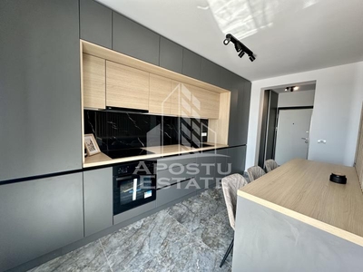 Apartament cu 1 camera, mobilat de designer, zona Braytim