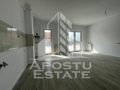 Apartament cu 2 camere, terasa 55mp, in Calea Torontalului