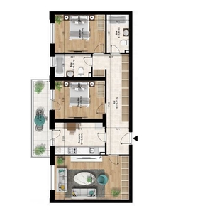 Apartament de 3 camere, Metrou Berceni