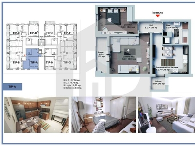 Calea surii mici-Apartament 2 camere -Etaj 1-Decomandat total-LA CHEIE