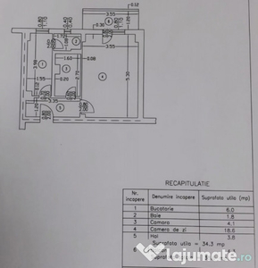 ULTRACENTRAL - gars., cf1A, 38,6mp,et.7/7, f.imb - 36900 eur