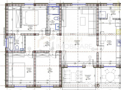 CASA INDIVIDUALA SUPERBA - compartimentare excelenta - teren