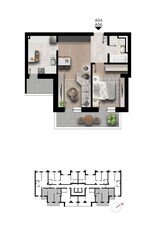 CHIRIE - Apartament 3 camere MOBILAT+UTILAT 75 mp - Popas Pacurari