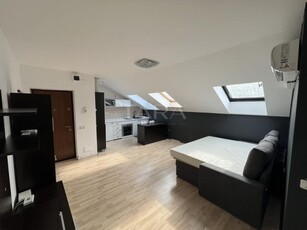 Viata la inaltime: Apartament cu o camera la mansarda in Floresti.