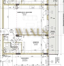 2 camere finisat 64,2 mp , zona centrala, TVA INCLUS