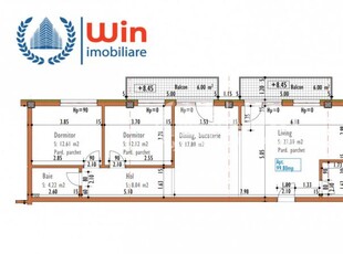 Apartament 4 camere | 99mp util | Bloc nou | Zona Primaria Someseni