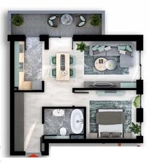 Apartament cu 2 camere in imobil nou, zona Iris