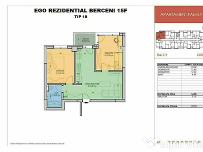 Ap 3 Camere - Berceni - Bonus Aer Conditionat