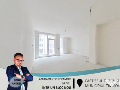 Apartament cu 2 camere la gri într-un bloc nou(ID:28875)