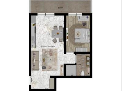 Apartament premium 2 camere constructie noua in Selimbar COMISION 0