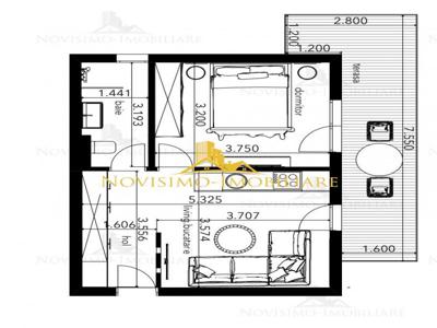 NOVISIMO-IMOBILIARE: APARTAMENT. TIP STUDIO ,ZONA ALBERT de vanzare