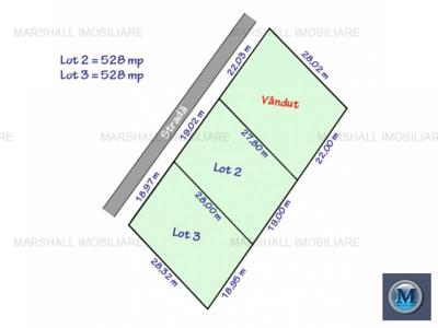 Teren intravilan de vanzare in Cocosesti, 528 mp