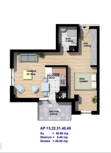 Apartament 2 camere - Grand Arena- Aurel Persu- acte gata