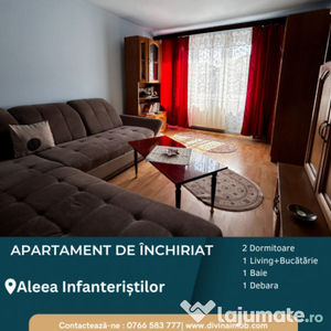 Apartament de închiriat, 3 camere, zona Mihai Viteazu