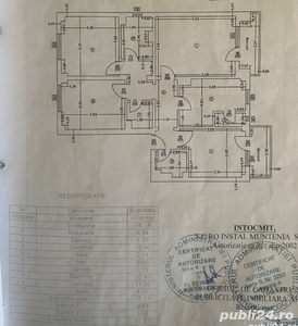 4camere Eremia Griorescu etaj1, 2 balcoane 83mp 87000euro