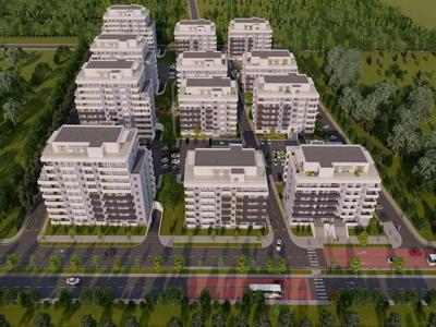 Romco Rezidential Gura Calitei – schița apartament cu 3 camere apartament camere de la 81.56m2