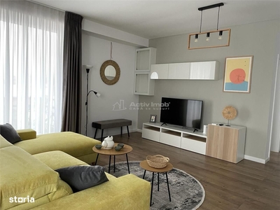 Apartament 2 camere modern - Tunari - 55mp - loc parcare - totul nou