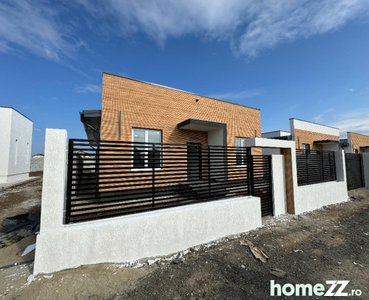 Casă modernă stil mediteranean | 3 dormitoare | teren 412 mp