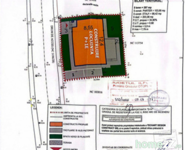 Teren Otopeni-autorizatie constructie vila P+1