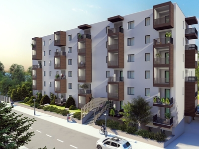 Roka Residence Doamna Ghica – schița apartament cu 2 camere apartament camere de la 56.35m2