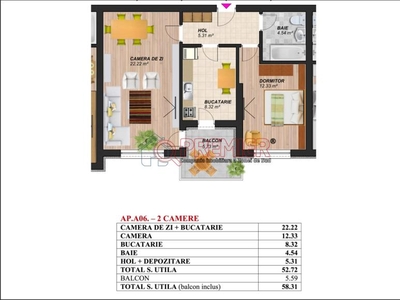 Soseaua Oltenitei-2 camere premium