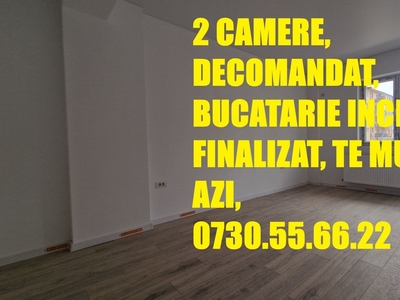 2 camere, dec, Bucatarie inchisa, FINALIZAT, TE MUTI AZI.